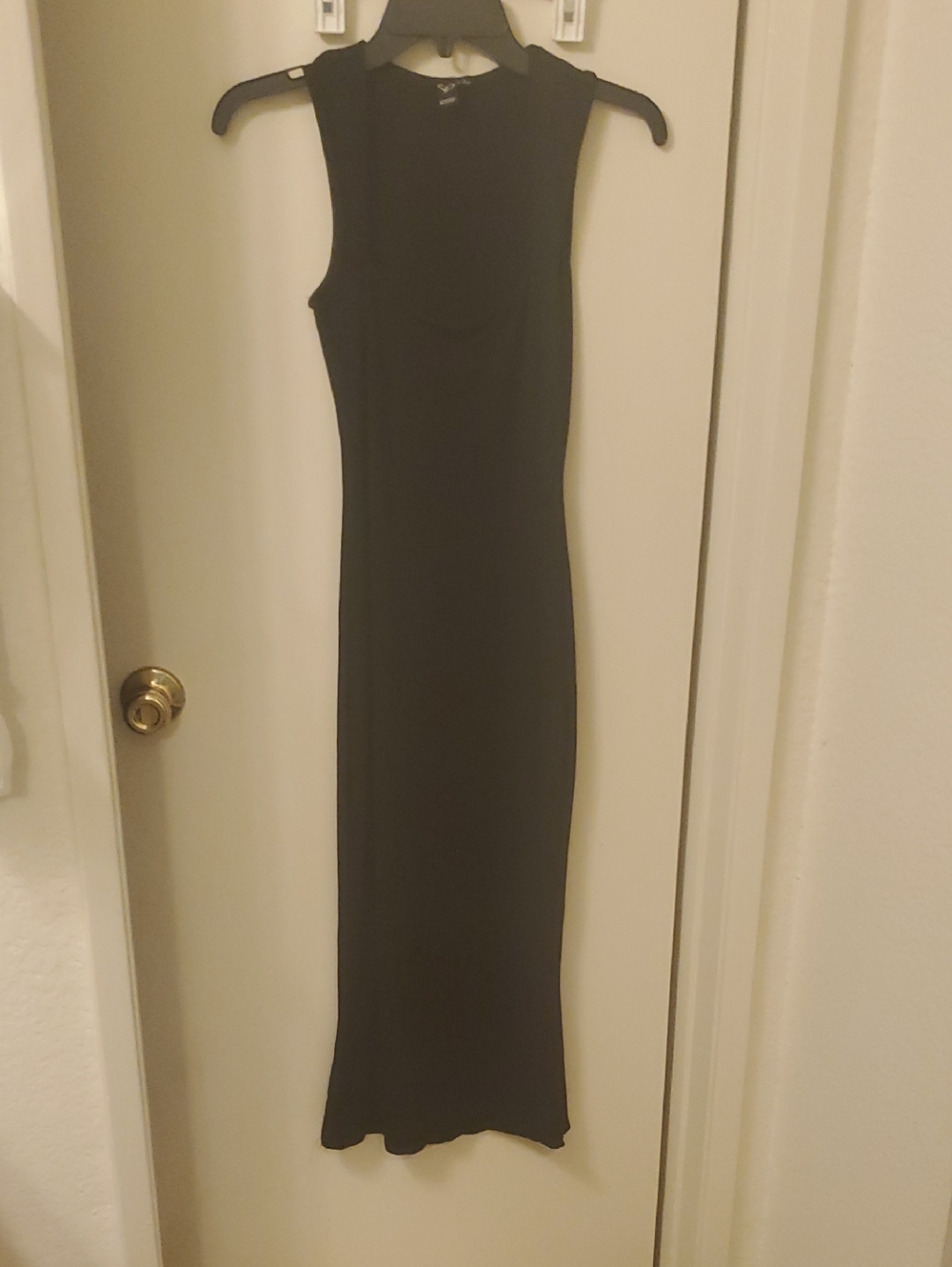 Windsor Black Sleeveless Maxi Dress